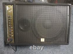 Pair Of Monitor PA speakers One Powered One Passive