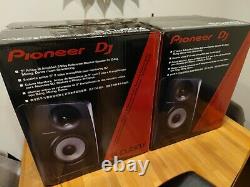 Pair Of Pioneer S-DJ50X Active DJ Monitor Speakers Black Powered 5 Inch