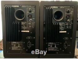 Pair Of Yamaha HS7 speakers with original boxes and cables Powered Studio