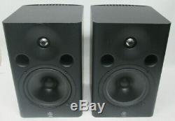 Pair Of Yamaha Msp7 Studio 6.5 Powered Monitor Speakers