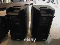 Pair Presonus Air10 10 Active Powered PA DJ Speakers Air 10 With Stagg Bags QSC