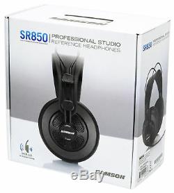 Pair Presonus Eris E3.5 3.5 Powered Studio Monitor Speakers+Studio Headphones