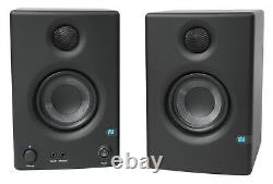 Pair Presonus Eris E3.5 3.5 Powered Studio Monitors Speakers with Acoustic Tuning