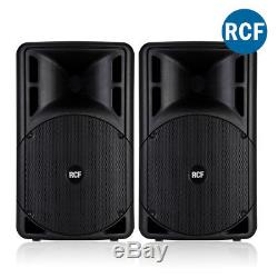 Pair RCF ART 312-A Mk4 Active Powered PA Speakers DJ Live Sound System 800W
