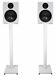Pair Rockville APM5W 5.25 250w Powered USB Studio Monitor Speakers+37 Stands