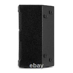 Pair of 10 Active PA DJ Speakers, 2-Way Loudspeakers with Stands PDY210A