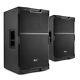 Pair of 12 Active DJ PA Speakers with Bluetooth and DSP PDY212A