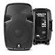 Pair of 12 Active Powered Speakers Mobile DJ Karaoke PA Set 1200W UK Stock