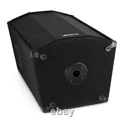 Pair of 15 Active Powered PA Speakers with Bluetooth USB MP3 DJ Stage 1600w