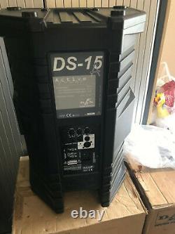 Pair of DAS Audio DS-15A Powered Speakers Mint Boxed
