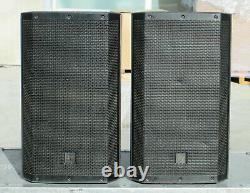 Pair of EV Electro Voice ZLX 12P 12 Two-Way Powered Loudspeaker Speakers
