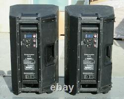 Pair of EV Electro Voice ZLX 12P 12 Two-Way Powered Loudspeaker Speakers