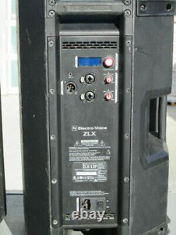 Pair of EV Electro Voice ZLX 12P 12 Two-Way Powered Loudspeaker Speakers