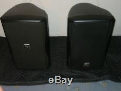 Pair of Electro-Voice EV ZXA1-90 Active DJ/Club Powered Loud-Speaker