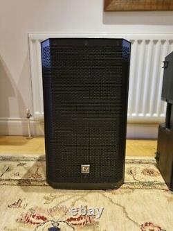 Pair of Electro-Voice ZLX-12P 12 Powered Speakers 1000W ea with EV covers
