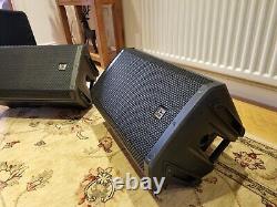 Pair of Electro-Voice ZLX-12P 12 Powered Speakers 1000W ea with EV covers
