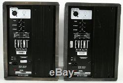 Pair of Event 20/20 bas v3 Active Studio Monitors Powered Speakers