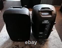 Pair of Evolution 1000 watt powered speakers