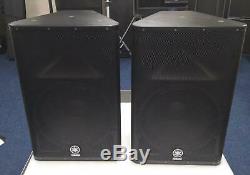 Pair of Ex Display Yamaha DXR15 15 2 Way Active 1100W Powered PA Speakers