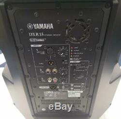 Pair of Ex Display Yamaha DXR15 15 2 Way Active 1100W Powered PA Speakers
