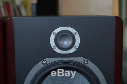 Pair of Focal Solo 6 Be red self-powered monitor speakers