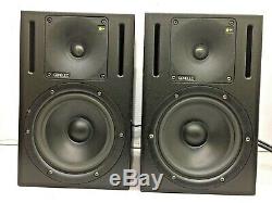 Pair of Genelec 1030A Bi-Amplified Powered Studio Monitors Active Speakers