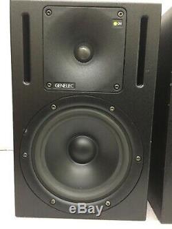 Pair of Genelec 1030A Bi-Amplified Powered Studio Monitors Active Speakers