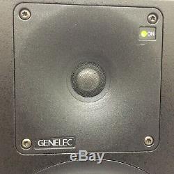 Pair of Genelec 1030A Bi-Amplified Powered Studio Monitors Active Speakers