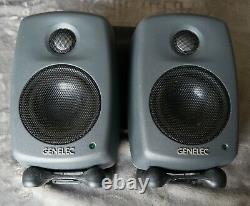 Pair of Genelec 6010B Powered Monitor Speakers