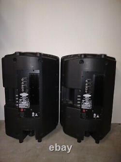 Pair of Harbinger APS15 Two-Way Full Range Active Powered Loudspeaker Speakers