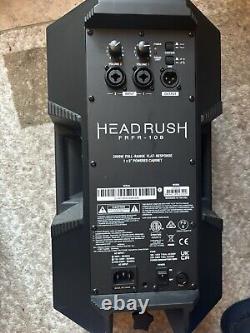 Pair of HeadRush FRFR108 MK2 2000W Full Range Powered 1x8 Speakers