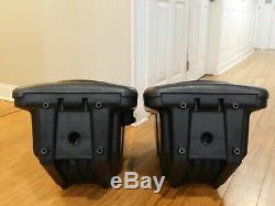 Pair of JBL EON15 G2 Two-Way Bi-Amplified Powered PA Speaker Work Great