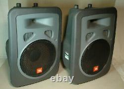 Pair of JBL EON Power10 Active Powered DJ PA Speakers