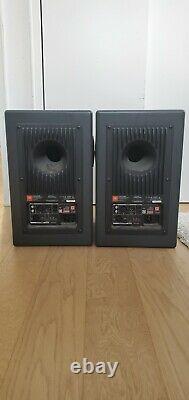 Pair of JBL LSR 4328P Powered Studio Monitor Speakers (READ DESCRIPTION)
