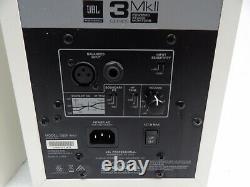 Pair of JBL Series 3 MkII 305P MkII 5 Powered Studio Monitor White (2 Speakers)