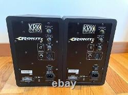 Pair of KRK ROKIT Powered 5 G3 Powered Active Studio Monitors Pre-owned