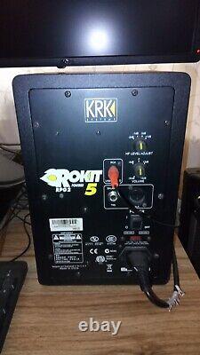 Pair of KRK Rokit 5 RPG2 Powered Monitor Speakers