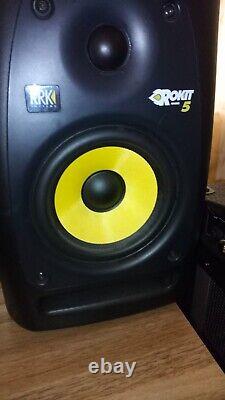 Pair of KRK Rokit 5 RPG2 Powered Monitor Speakers