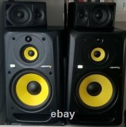 Pair of KRK Rokit Rp10 3 active studio monitors / speakers (very powerful)