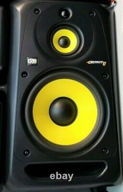 Pair of KRK Rokit Rp10 3 active studio monitors / speakers (very powerful)