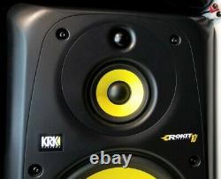 Pair of KRK Rokit Rp10 3 active studio monitors / speakers (very powerful)