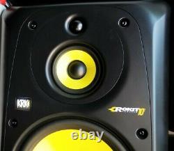 Pair of KRK Rokit Rp10 3 active studio monitors / speakers (very powerful)