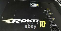 Pair of KRK Rokit Rp10 3 active studio monitors / speakers (very powerful)