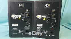 Pair of KRK Systems Rokit 5 RPG2 Powered Studio Monitor Speakers