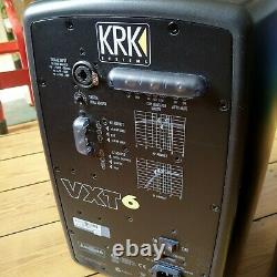 Pair of KRK VXT6 Powered Speakers Including Grille Protectors Studio Monitors