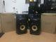 Pair of KRK VXT8 8 Active Powered Black Studio Monitor Speakers Free Shipping