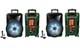 Pair of MR DJ DJ15BAT+ 15 Portable Bluetooth Speaker