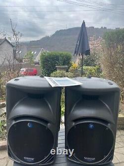 Pair of Mackie Sm450 Speakers, P. A, Band, studio, monitors, D. J, Music, power