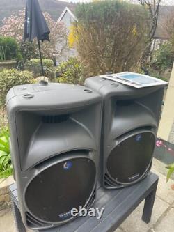 Pair of Mackie Sm450 Speakers, P. A, Band, studio, monitors, D. J, Music, power