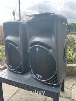 Pair of Mackie Sm450 Speakers, P. A, Band, studio, monitors, D. J, Music, power